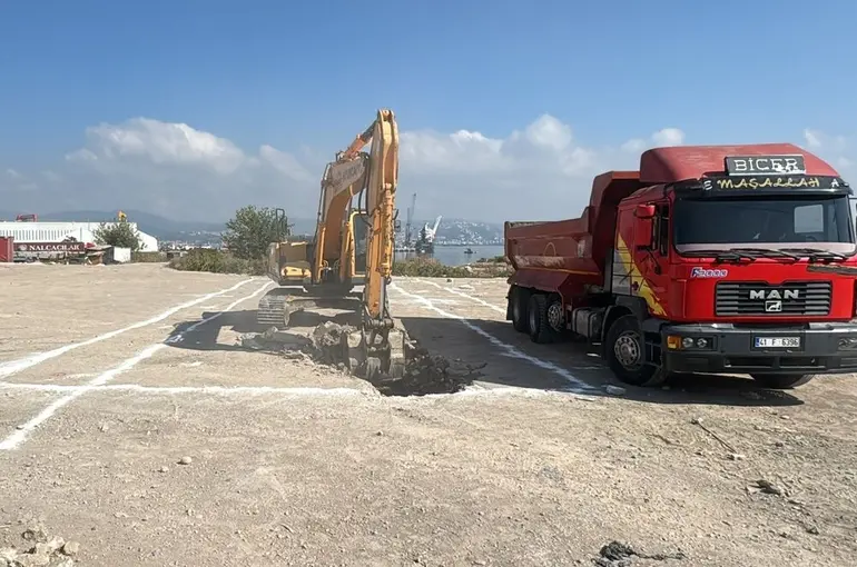 Sahile motorcu eğitim pisti geliyor, ilk kazma vuruldu
