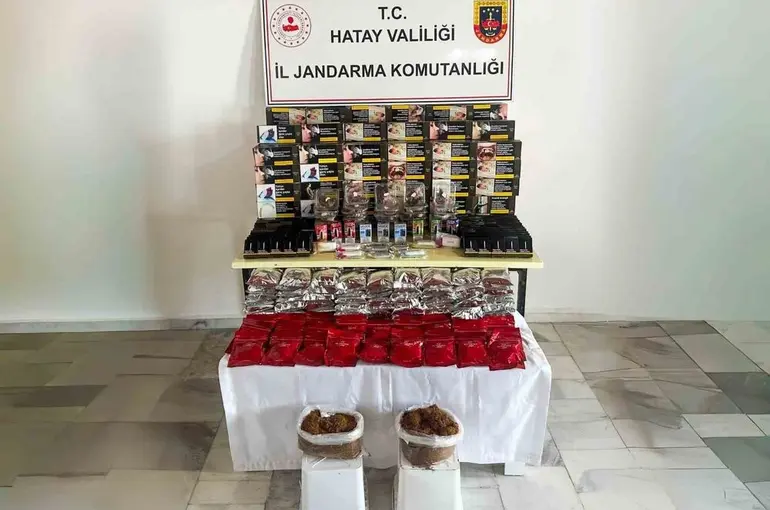 Samandağ’da kaçak tütün operasyonu

