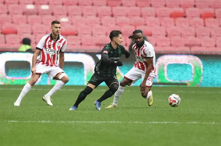 Samsun’da ilk devrede eşitlik var: 1-1