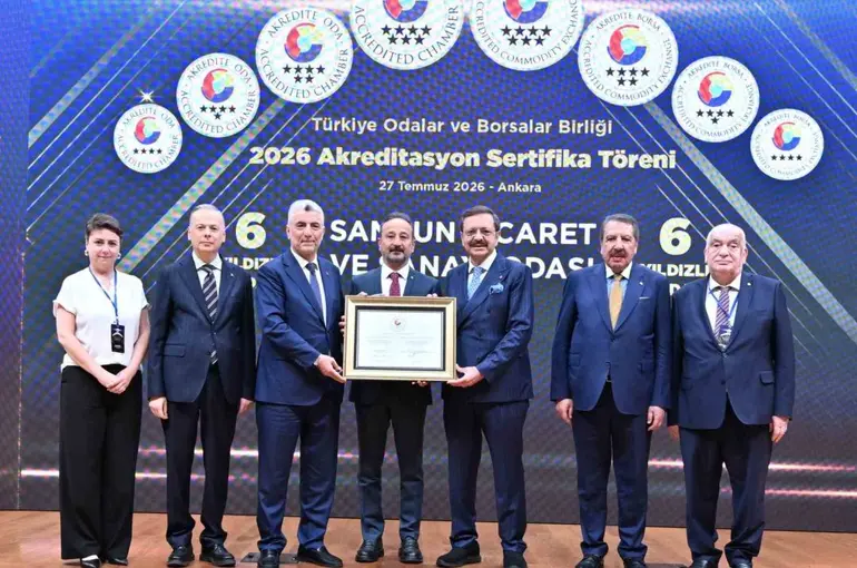 Samsun TSO’nun akreditasyon gururu
