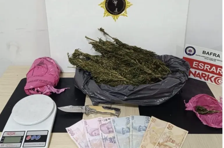 Samsun’da dört ilçede uyuşturucu operasyonu: 5 gözaltı
