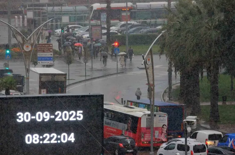 Samsun’da kuvvetli sağanak
