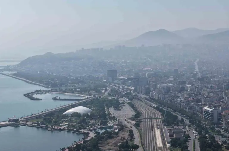 Samsun’da puslu hava
