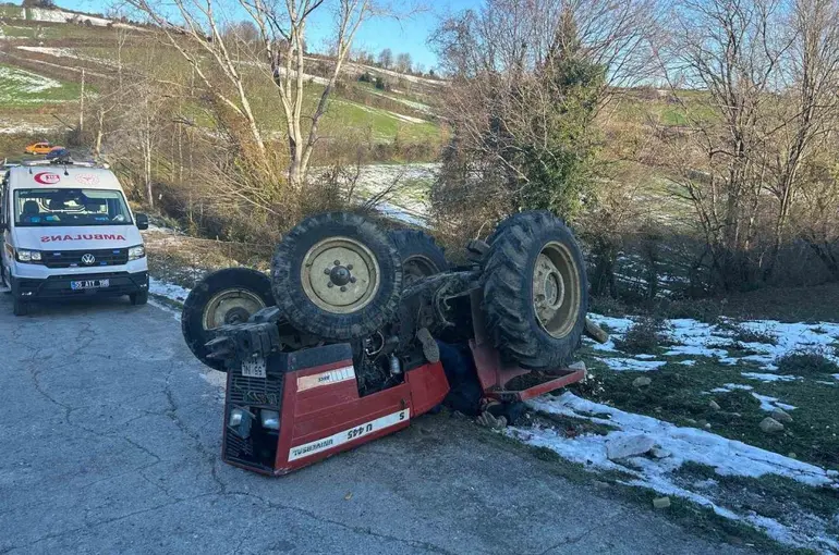 Samsun’da traktör kazası: 1 ölü
