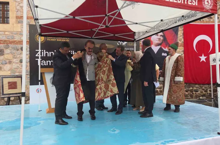 Samsun’da yağmur altında Ahilik Haftası kutlaması
