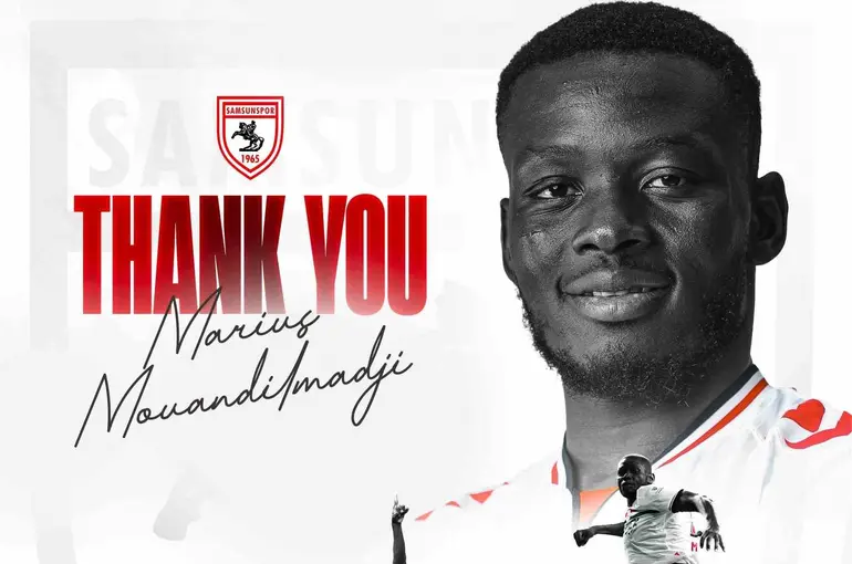 Samsunspor’da Mouandilmadji takımdan ayrıldı
