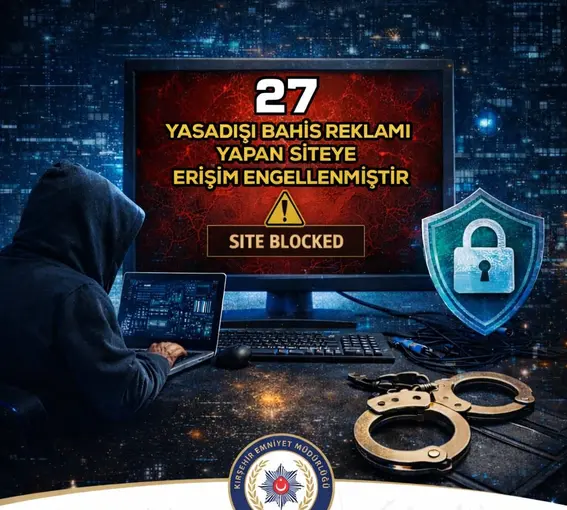 Sanal devriyelerden 27 bahis sitesine erişim engeli
