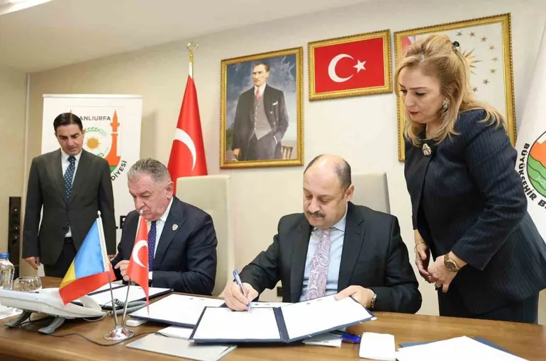 Şanlıurfa ile Romanya’nın Piteti kenti kardeş şehir oldu
