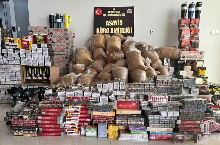 Şanlıurfa’da kaçakçılık operasyonu: 14 gözaltı
