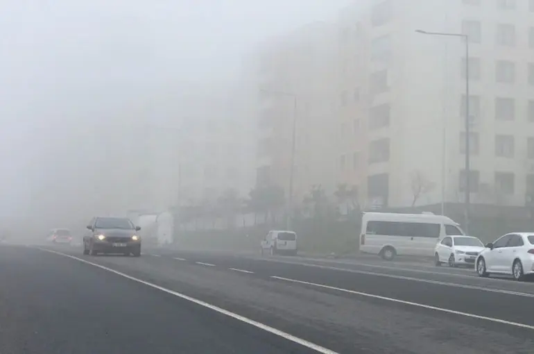 Şanlıurfa’da yoğun sis etkili oldu
