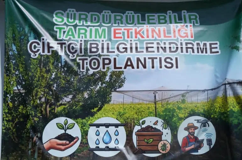 Sarıgöl’de sürdürülebilir tarım eğitimlerine yoğun ilgi
