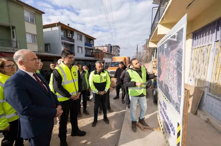 Sarnıç’ta içme suyu yatırımı hızla ilerliyor
