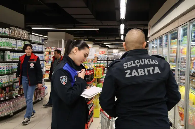 Selçuklu'da Marketlere Ortak Denetim