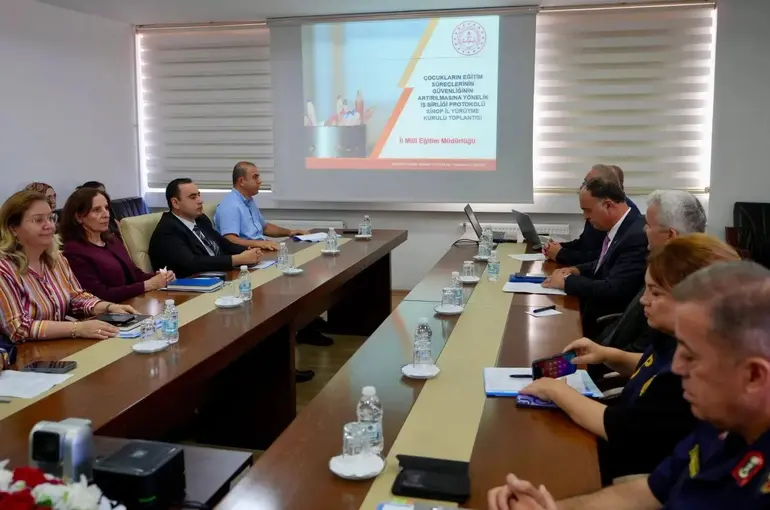 Sinop’ta eğitim güvenliği için kritik toplantı
