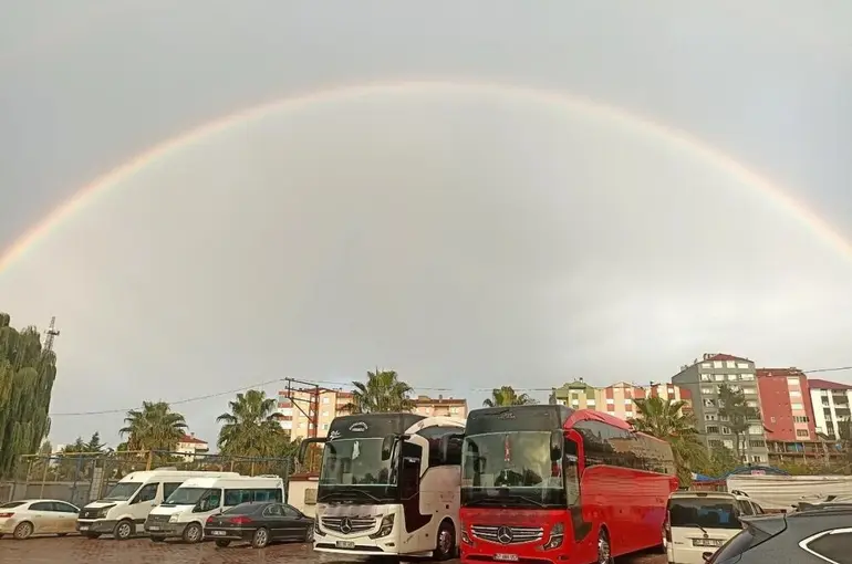 Sinop’ta ender görülen manzara

