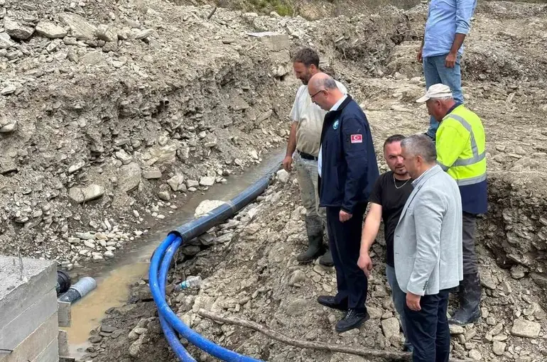 Sinop’ta içme suyu projeleri
