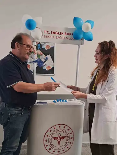 Sinop’ta prostat kanserinde erken teşhisin önemi anlatıldı
