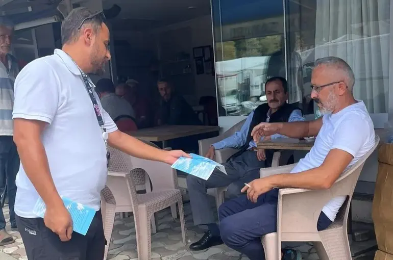 Sinop’ta vatandaşlar bağımlılığa karşı bilgilendirildi

