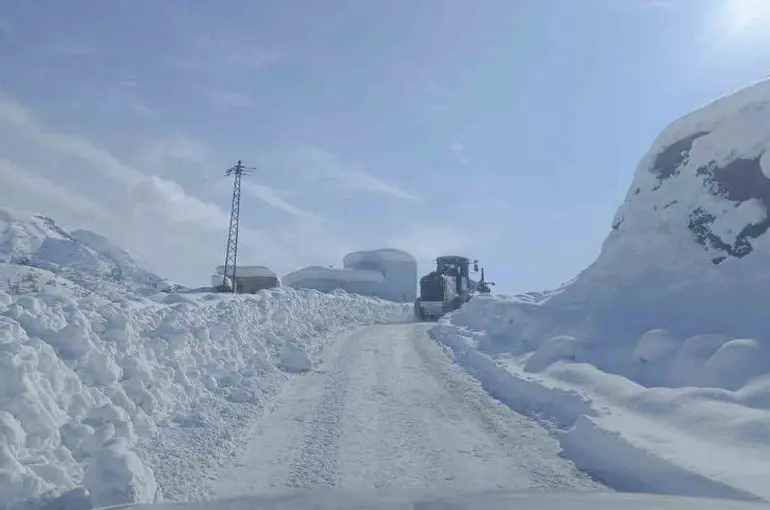 Şırnak’ta karlı yollar tek tek açılıyor
