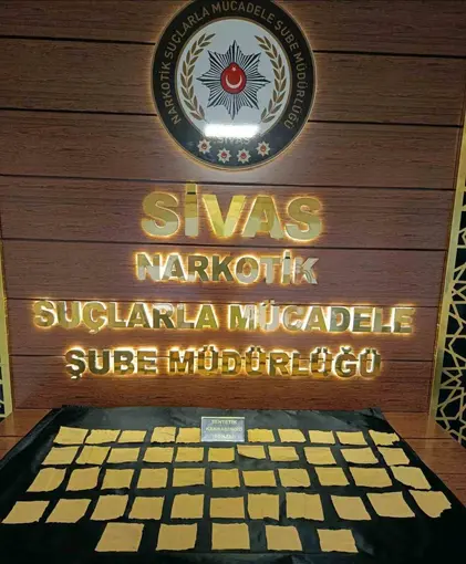 Sivas’ta uyuşturucu operasyonu: 1 tutuklama
