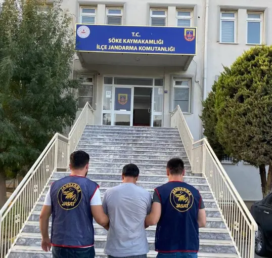 Söke’de 14 yıl 7 ay hapis cezasıyla aranan hükümlü yakalandı
