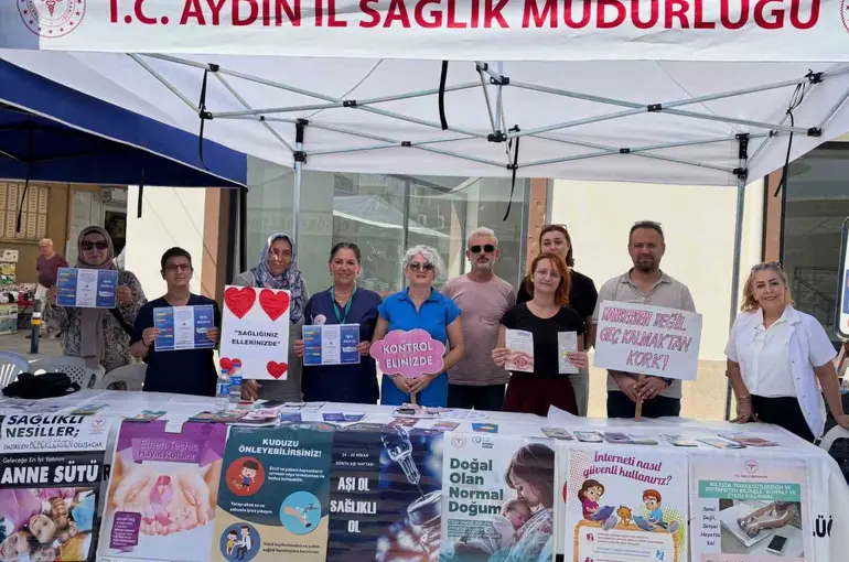 Söke’de vatandaşlar ’sağlıklı yaşam’ konusunda bilgilendirildi

