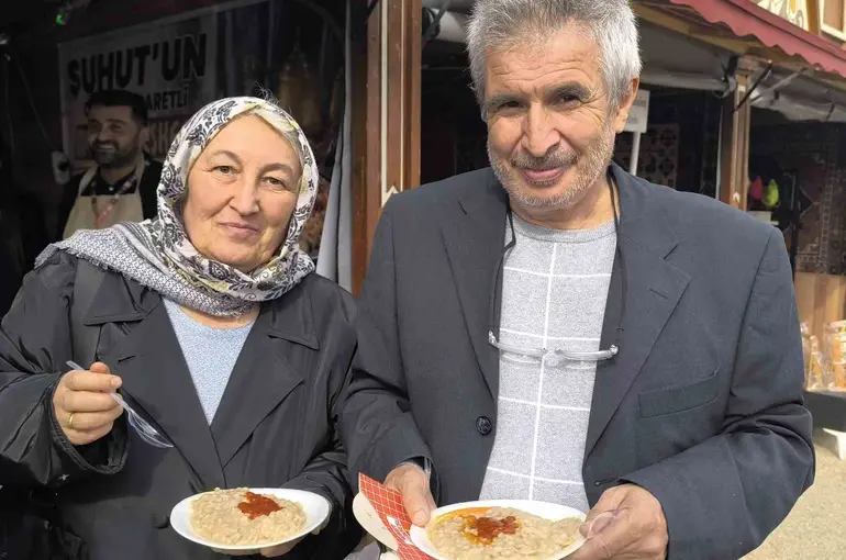 Şuhut’un tescilli keşkeği ve meşhur patatesi Gastro Afyon’da tanıtıldı

