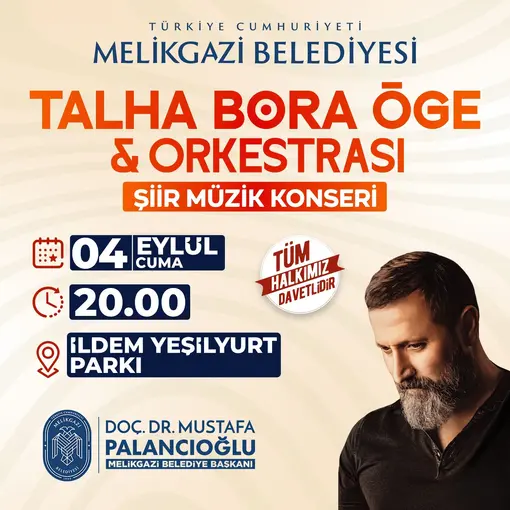 Talha Bora Öge ve Orkestrası İldem’de sevenleriyle buluşuyor
