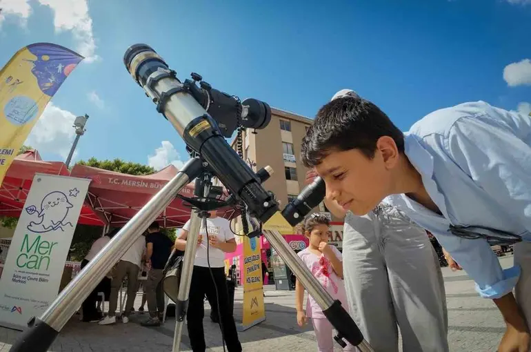Tarsus’ta güneş gözlem etkinliği
