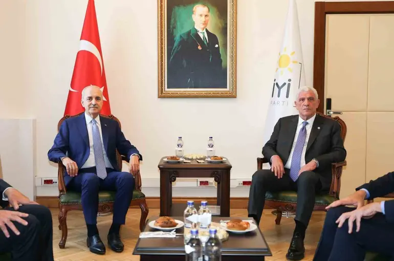 TBMM Başkanı Kurtulmuş’tan İYİ Parti’ye ziyaret
