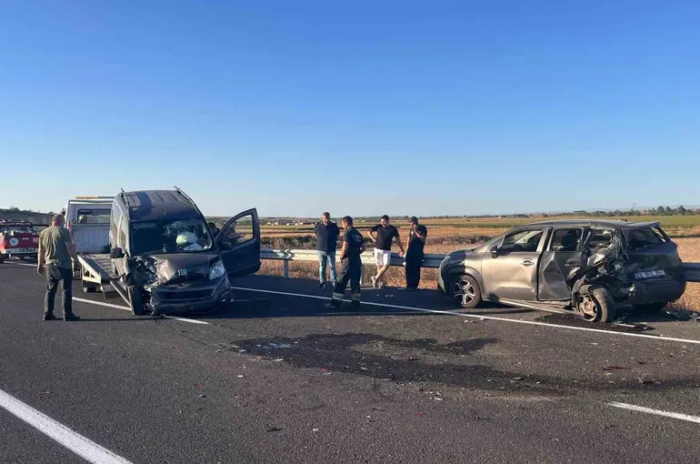 Tekirdağ’da korkutan kaza: 4 yaralı
