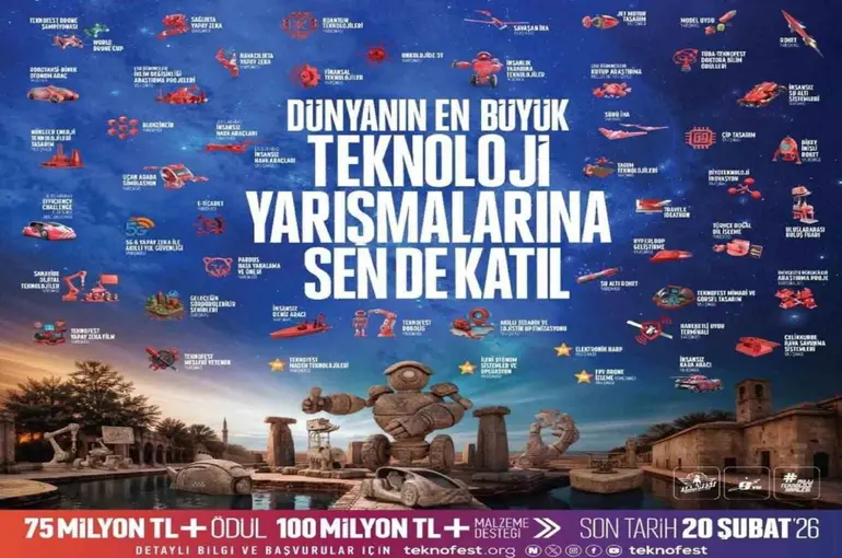 TEKNOFEST-2026 başvuruları başladı

