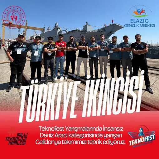 TEKNOFEST’te Elazığ’a 2’ncilik
