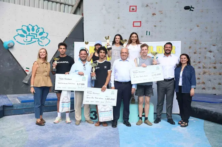 Tırmanış tutkunları Nilüfer’de buluştu
