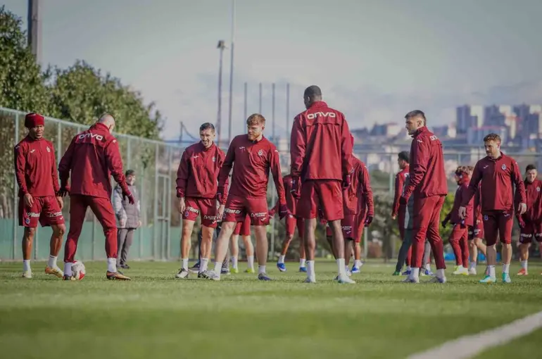 Trabzonspor, Fatih Karagümrük maçı hazırlıklarını sürdürdü
