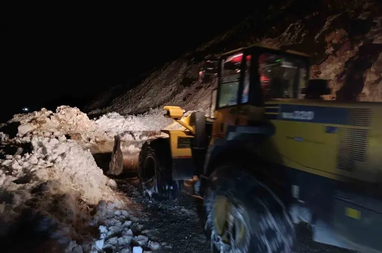 Trovit Yaylası’nda yeniden çığ yaşandı
