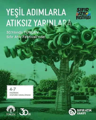 TÜRGEV, Sıfır Atık Festivali’nde gençleri sürdürülebilir yaşamla buluşturacak
