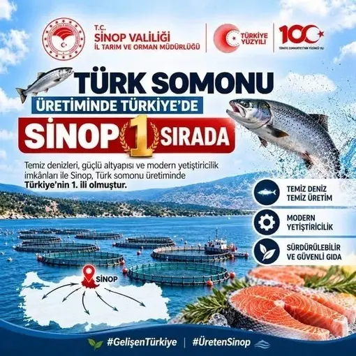 Türk somonu dünyaya ulaşıyor
