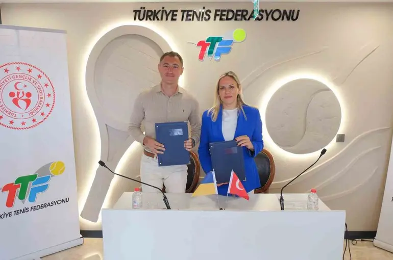 Türkiye ve Ukrayna Tenis Federasyonları arasında iş birliği protokolü imzalandı
