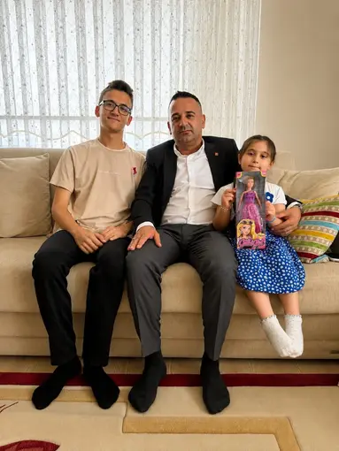 TYT tam puan alan Abdullah Uslu’ya ziyaret
