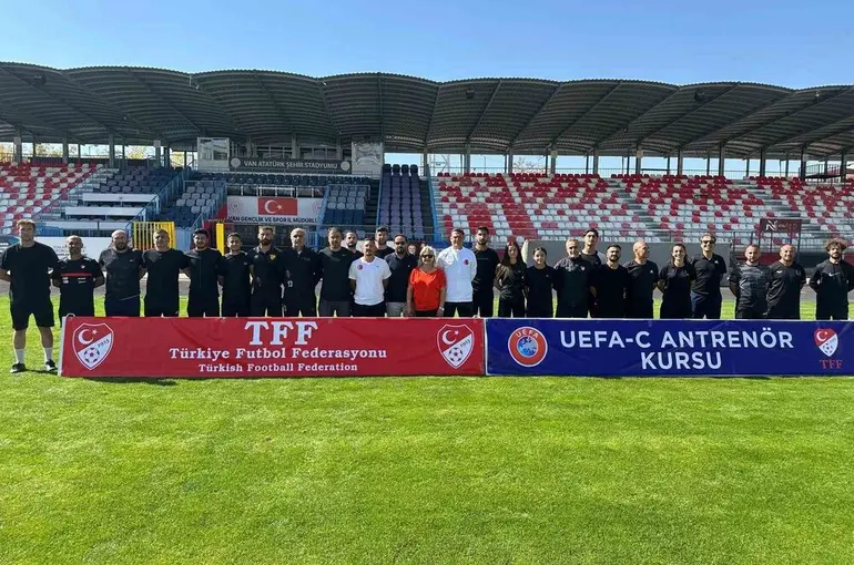 UEFA C Kursu 10 ilde yapıldı

