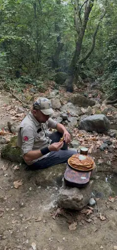 Ünlü şeften takipçilerine ‘doğada yağlama’
