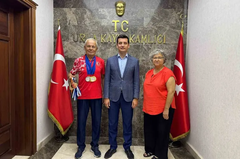 Urlalı gaziden tarihi başarı
