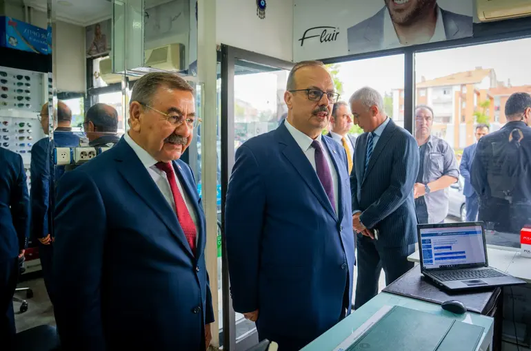 Vali Canbolat’tan Gölbaşı Belediyesine ziyaret
