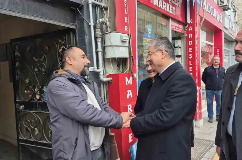Vali Yılmaz’dan esnaf ziyareti
