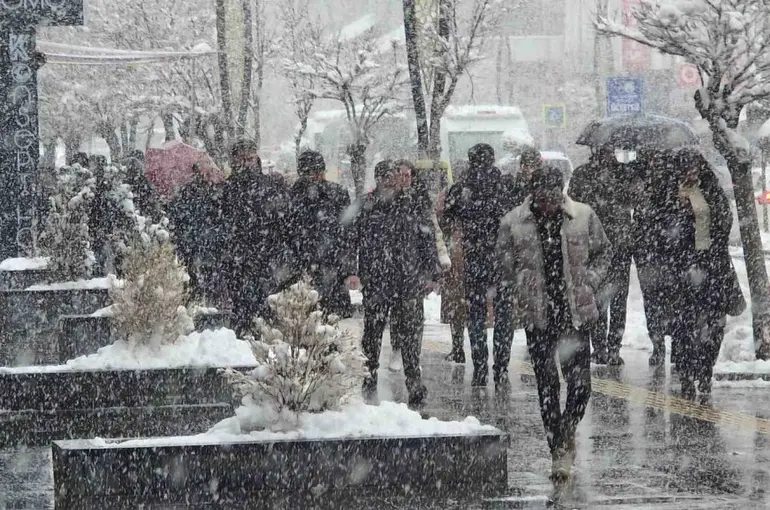 Van’da kar yağışı ve sis etkili oluyor

