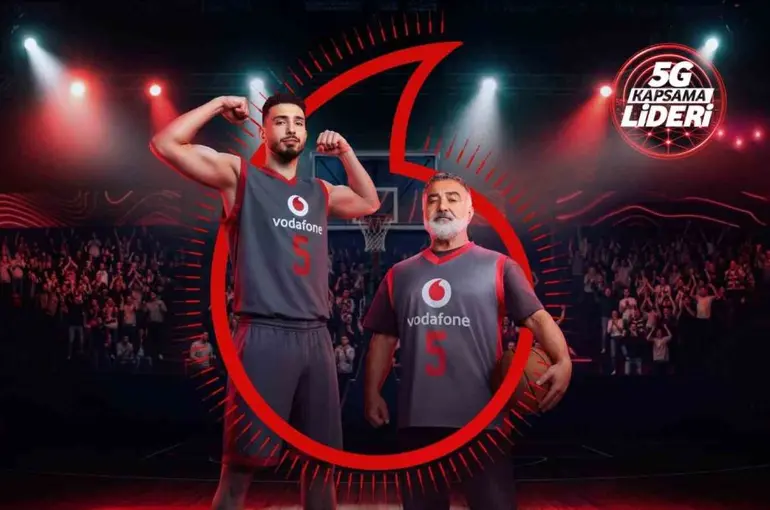 Vodafone’un 5G kapsama reklamında milli basketbolcu Alperen Şengün oynadı
