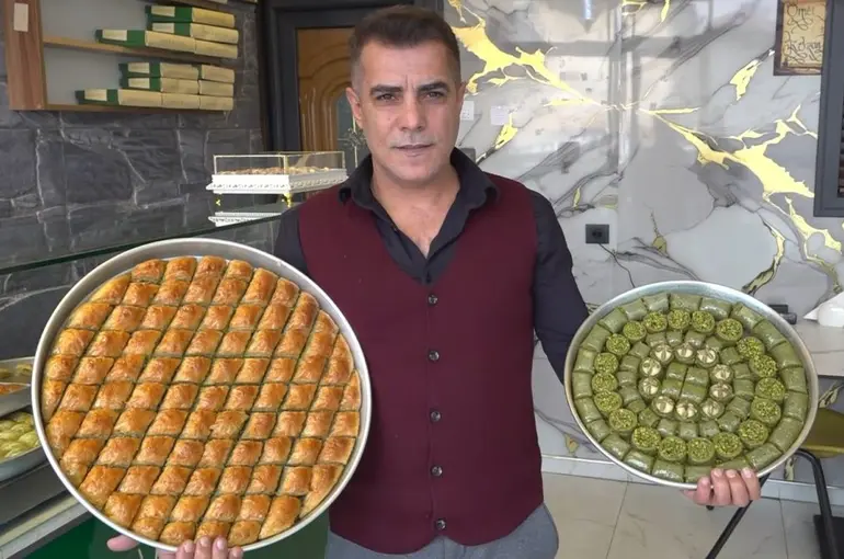 Yaklaşan Ramazan ayı öncesi baklava talepleri arttı
