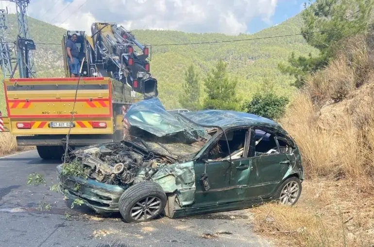 Yayla yolunda feci kaza: 17 yaşındaki çocuk hayatını kaybetti
