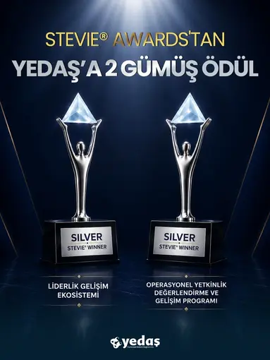 YEDAŞ’a Stevie Awards’tan iki gümüş ödül
